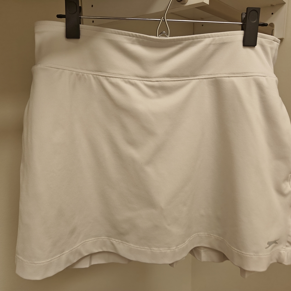Slazenger White Golf Skort